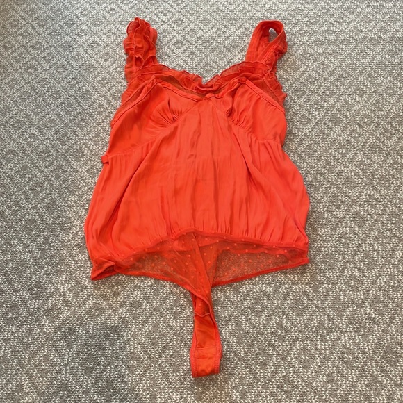 NWT Intimately Free People orange bodysuit - Picture 1 of 7
